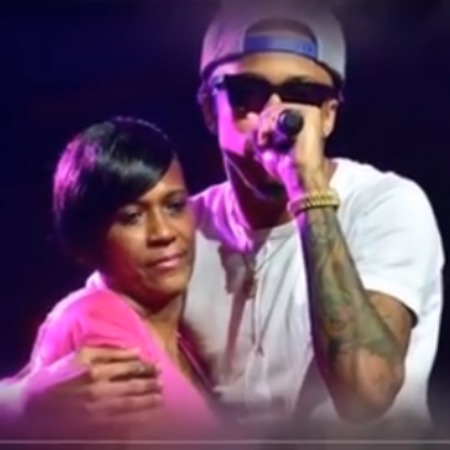 Jamal Labranch's mother Sheila and his step-brother August Alsina.